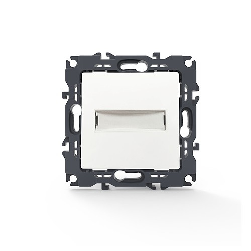 PRIME ΜΠΟΥΤΟΝ ΕΠΙΓΡΑΦΗΣ &amp; LED ΛΥΧΝΙΑ 12VAC ΜΕ ΚΛΙΠ ΠΛΑΣΤΙΚΟ ΛΕΥΚΟ 1P 10A 250VAC IP20
