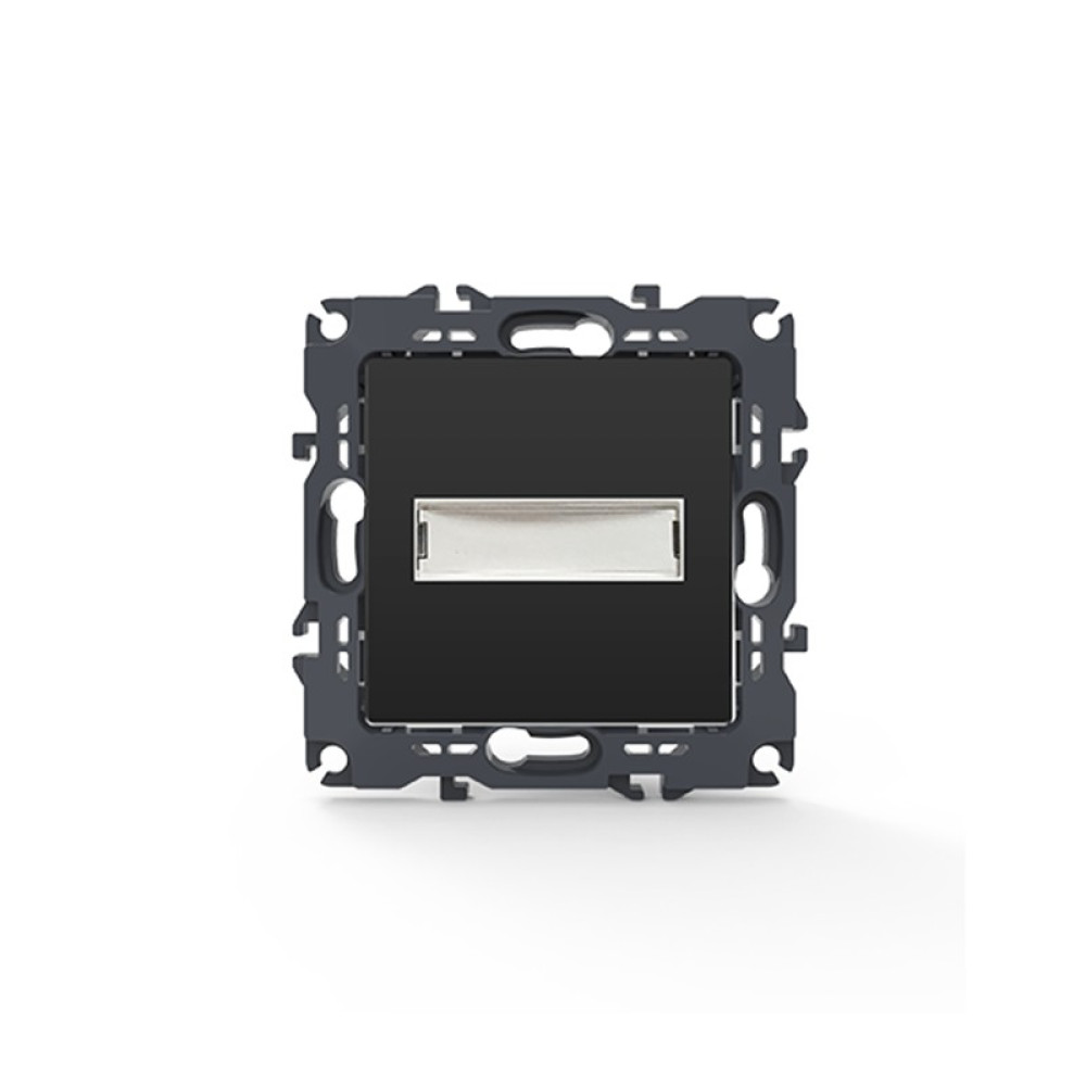PRIME ΜΠΟΥΤΟΝ ΕΠΙΓΡΑΦΗΣ &amp; LED ΛΥΧΝΙΑ 12VAC ΜΕ ΚΛΙΠ ΠΛΑΣΤΙΚΟ MAT ΑΝΘΡΑΚΙ 1P 10A 250VAC IP20