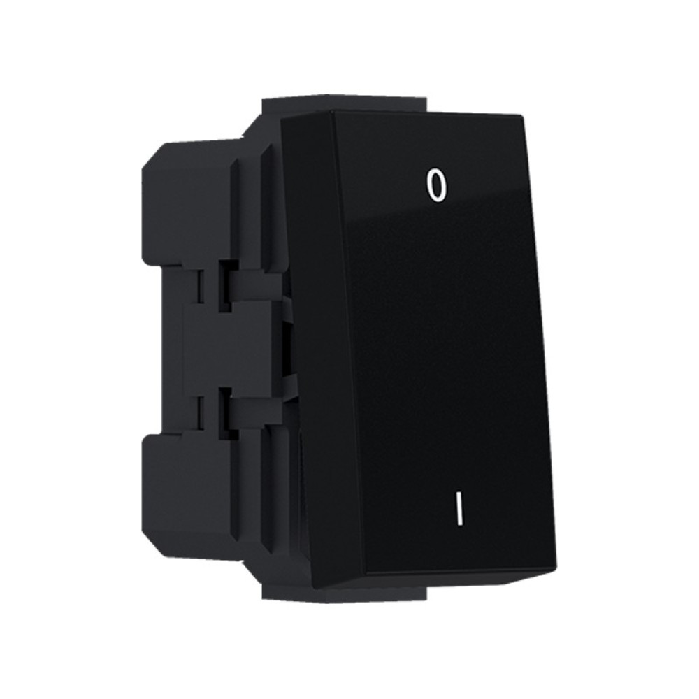 MODYS ΔΙΑΚΟΠΤΗΣ ΔΙΠΟΛΙΚΟΣ 0-1 ΜΑΥΡΟΣ ΜΑΤ 2P 10AX 250VAC IP20