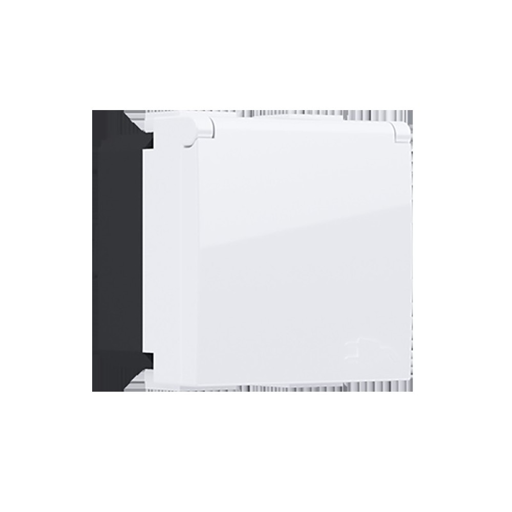MODYS ΠΡΙΖΑ ΣΟΥΚΟ ΚΑΠΑΚΙ ΛΕΥΚΗ 2P+E 16A 250VAC IP20