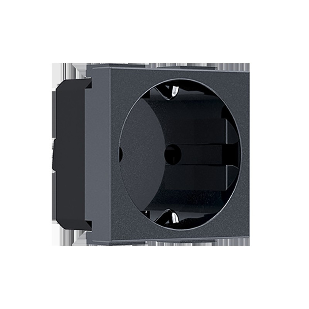 MODYS ΠΡΙΖΑ ΣΟΥΚΟ ΑΣΦΑΛΕΙΑΣ ΑΝΘΡΑΚΙ 2P+E 16A 250VAC IP20