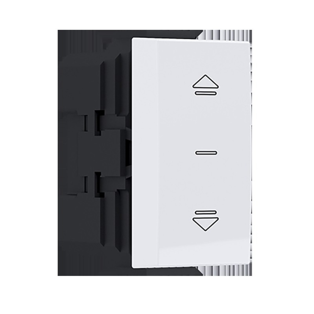 MODYS ΜΠΟΥΤΟΝ ΡΟΛΛΩΝ ΛΕΥΚΟ 2P 10A 250VAC IP20