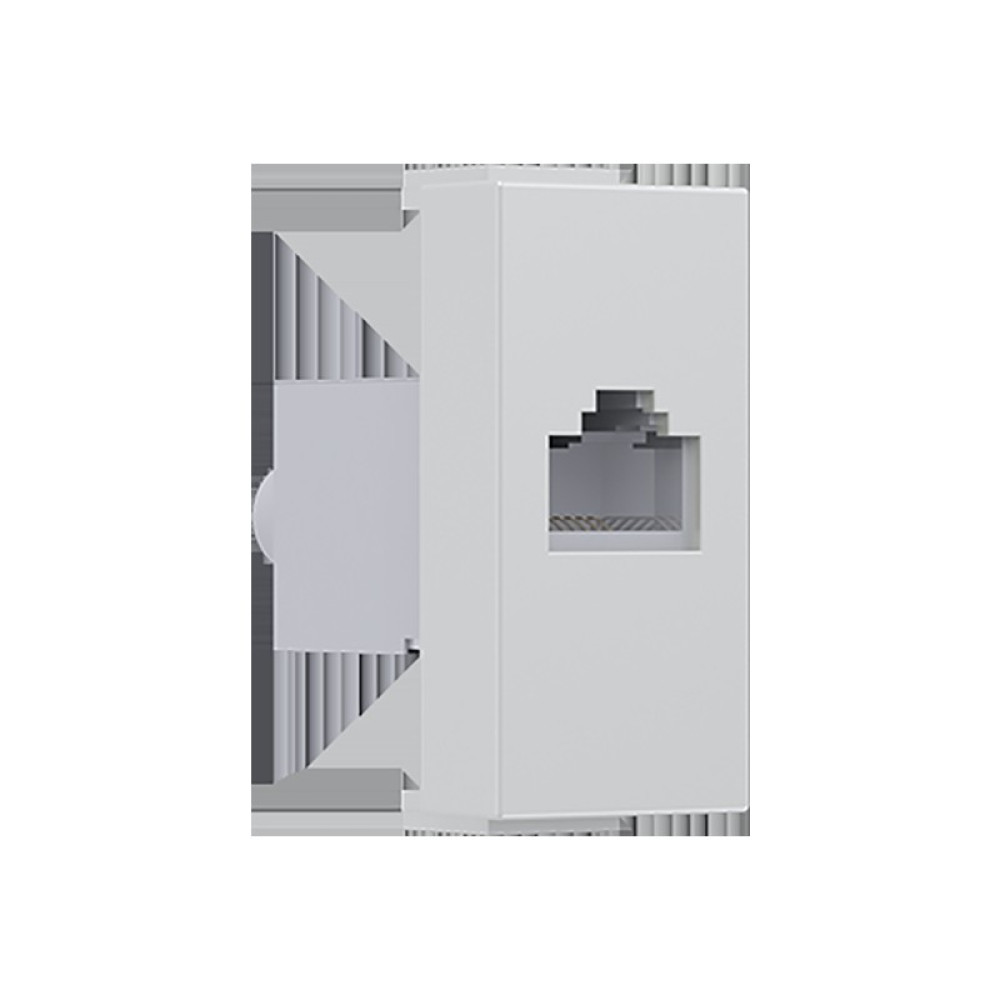 MODYS ΠΡΙΖΑ ΔΙΚΤΥΟΥ ΙΒΟΥΑΡ RJ45 CAT.6A IP20 ΜΕ ΘΩΡΑΚΙΣΗ