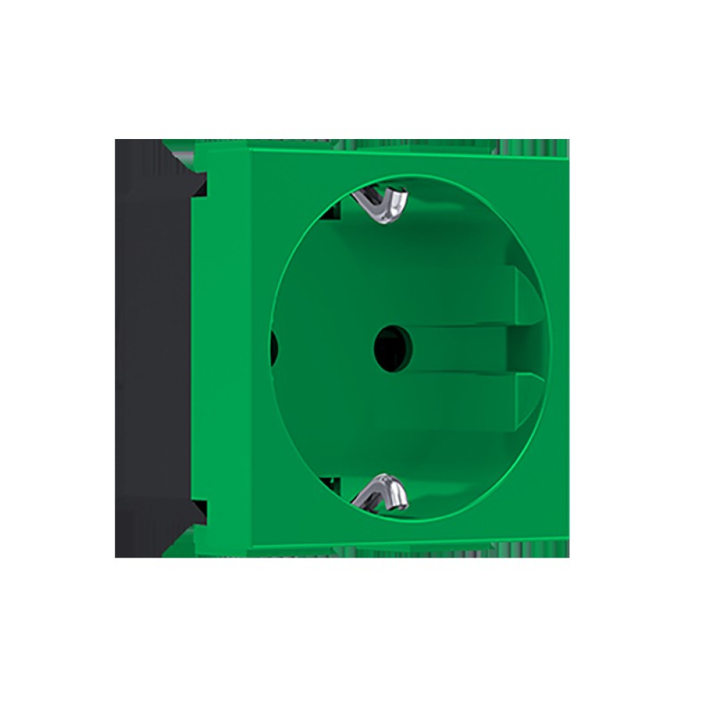 MODYS ΠΡΙΖΑ ΣΟΥΚΟ ΠΡΑΣΙΝΗ 2P+E 16A 250VAC IP20