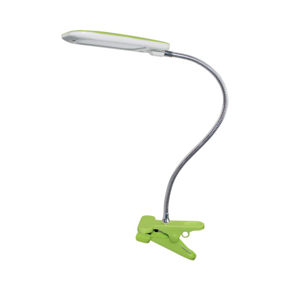 NETTO LED Φ/Σ ΓΡΑΦΕΙΟΥ 5W ΠΡΑΣΙΝΟ 4000K+ΣΠΙΡΑΛ 230V 7,5X11XH43,5CM BAZ2