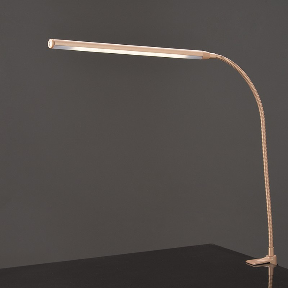 LED Φ/Σ ΓΡΑΦ 5W 4000Κ ΑΦΗΣ ΧΡΥΣ ΜΕ ΣΠΙΡΑΛ+ΣΦΙΓΚΤ 230V H85.5 DELGADO