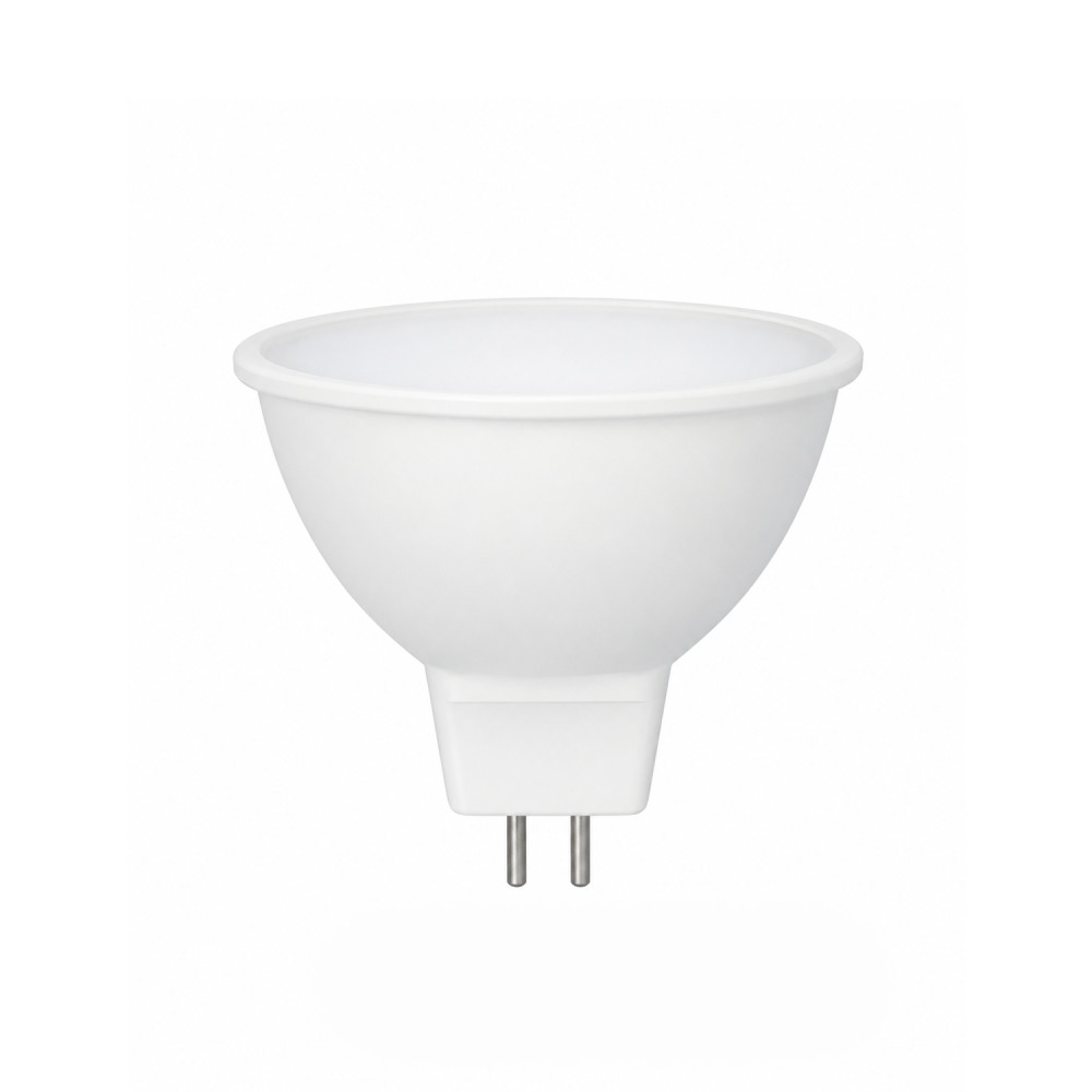 ΛΑΜΠΑ LED ΣΠΟΤ MR16 GU5.3 12V 4.5W ΘΕΡΜΟ ΛΕΥΚΟ 3000K 450LM 100°