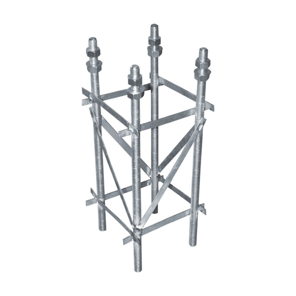 ΑΓΚΥΡΙΟ ΜΕΤΑΛΛΙΚΟ Μ18 ΓΙΑ ΒΑΣΗ ΚΟΛΩΝΑΣ 200x200mm &amp; 250x250mm