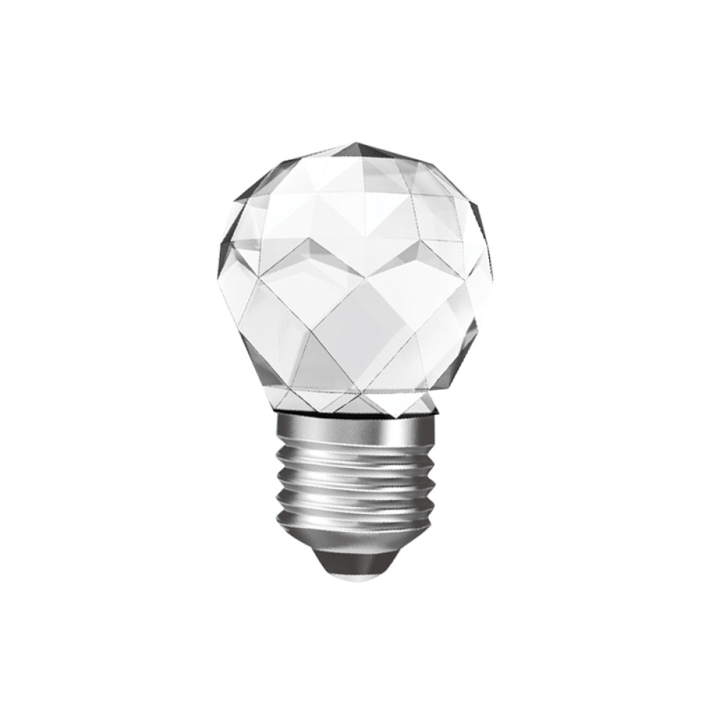 LED COB ΚΡΥΣΤΑΛΛΟ 3W 4000K 230V AC 320LM RA80 25000HRS 360° 1xG45