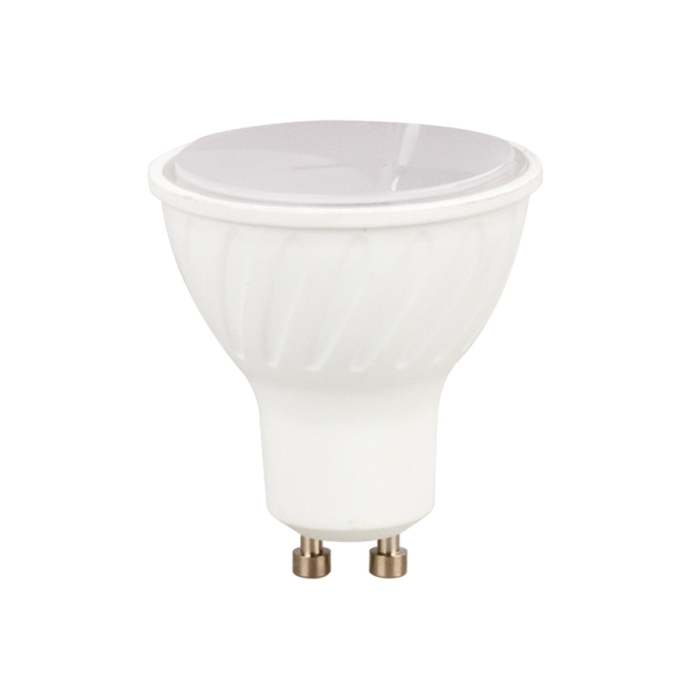 LED SMD DIM 7W 3000K 230V AC 530LM RA80 30000HRS 105° 1xGU10