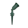 PAR38 - ΣΠΟΤ ΚΗΠΟΥ PC ΠΡΑΣΙΝΟ ΣΥΜΒΑΤΙΚΟ 1xΕ27 IP54 Φ80x440mm