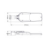 LED ΦΩΤΙΣΤΙΚΟ ΔΡΟΜΟΥ 230V AC 120W 16800LM 4000K 150⁰x75⁰ CLASS II IP66 10kV IP66