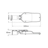 LED ΦΩΤΙΣΤΙΚΟ ΔΡΟΜΟΥ 230V AC 50W 7000LM 4000K 150⁰x75⁰ CLASS II IP66 10kV IP66