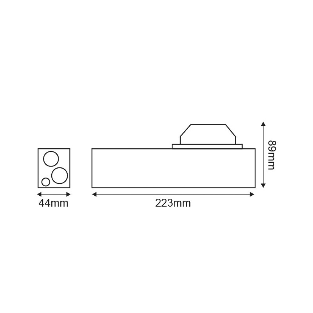 ΑΚΡΟΚΙΒΩΤΙΟ ΓΙΑ 2NL ΠΛΑΣΤΙΚΟ 75x162x55mm