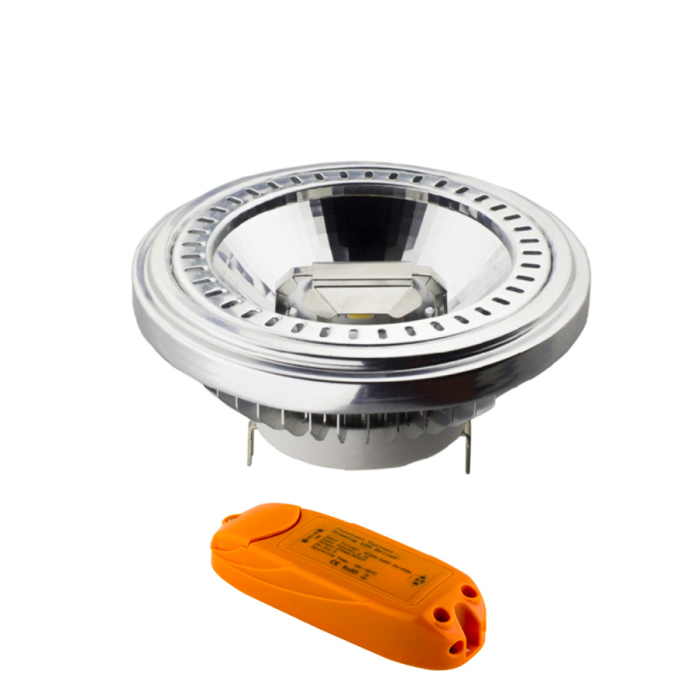 LED COB DIM AR111 15W 2700K 230V AC 900LM RA90 30000HRS 40° 1xG53