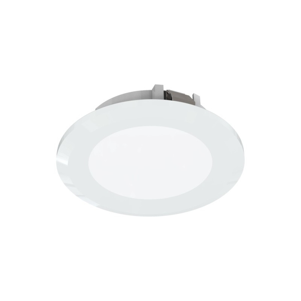 LED ΣΠΟΤ ΦΩΤΙΣΤΙΚΟ ΧΩΝΕΥΤΟ ΛΕΥΚΟ ΣΤΡΟΓΓΥΛΟ 2W 3000K 155LM 230V AC 100° Ra80