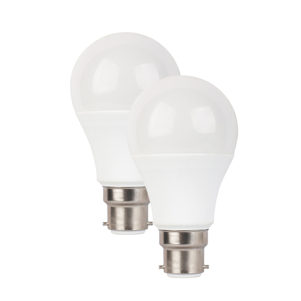 LED A60 B22 230V 14W 4000K 270° 1180LM Ra80 DUO PACK