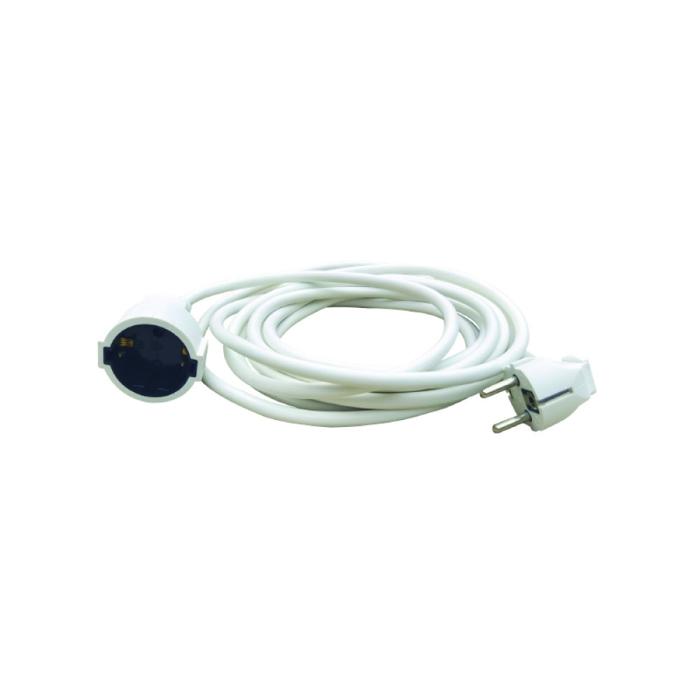 ΠΡΟΕΚΤΑΣΗ ΛΕΥΚΗ ΚΑΛΩΔΙΟΥ 16A H05VV-F 3X1.5MM2 IP20 3m