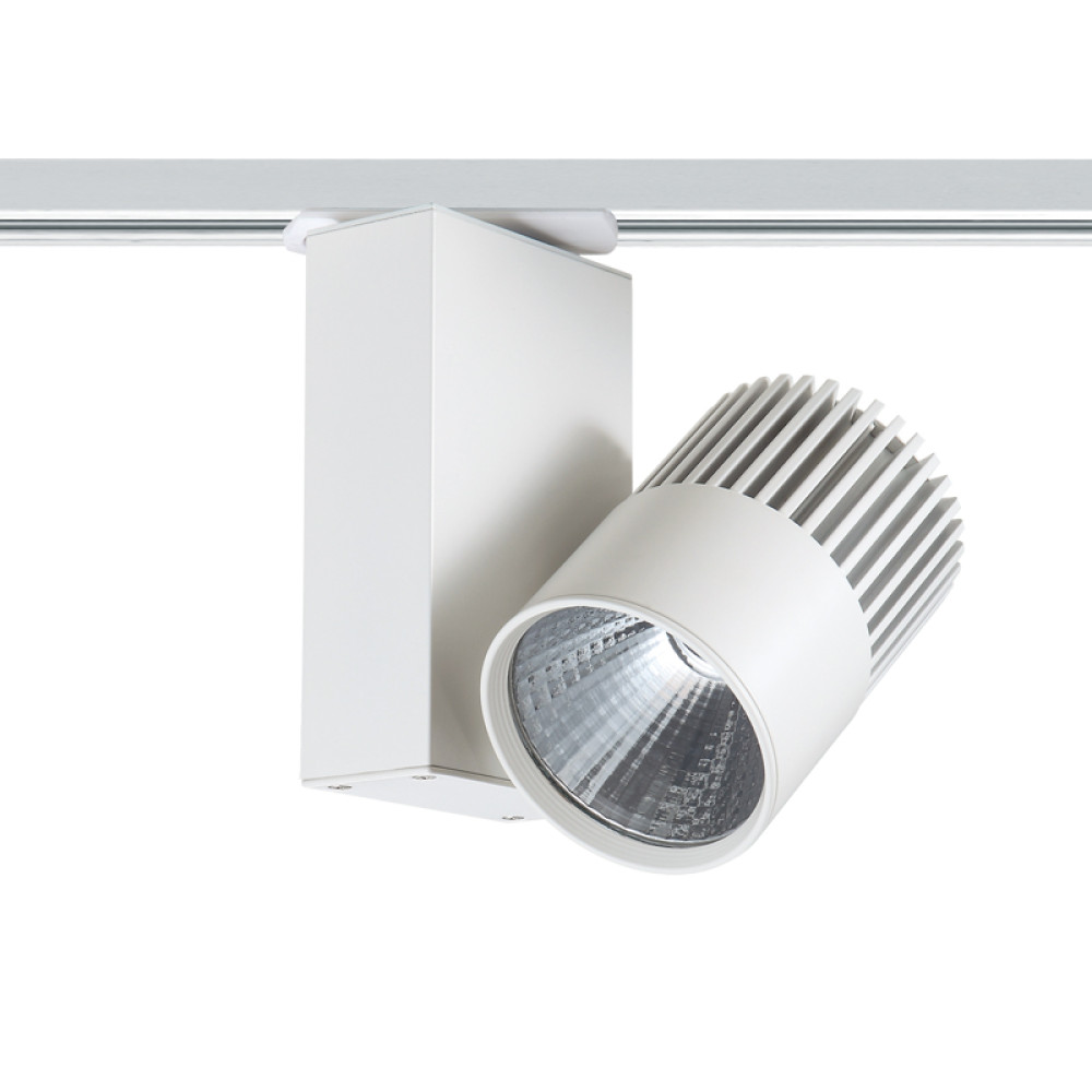 WHITE LED COB ΦΩΤΙΣΤΙΚΟ ΡΑΓΑΣ 15W 3000K 2ΣΥΡΜΑΤΑ 36° 1100LM 230V AC Ra80