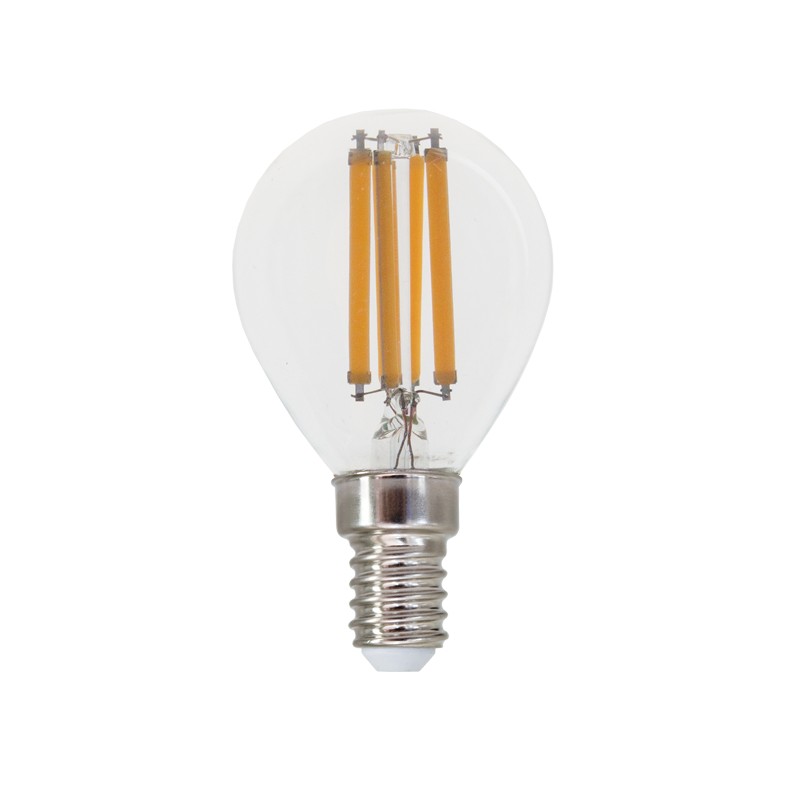 FILAMENT LED 7W 2700K 230V AC 880LM RA80 30000HRS 360° 1xE14