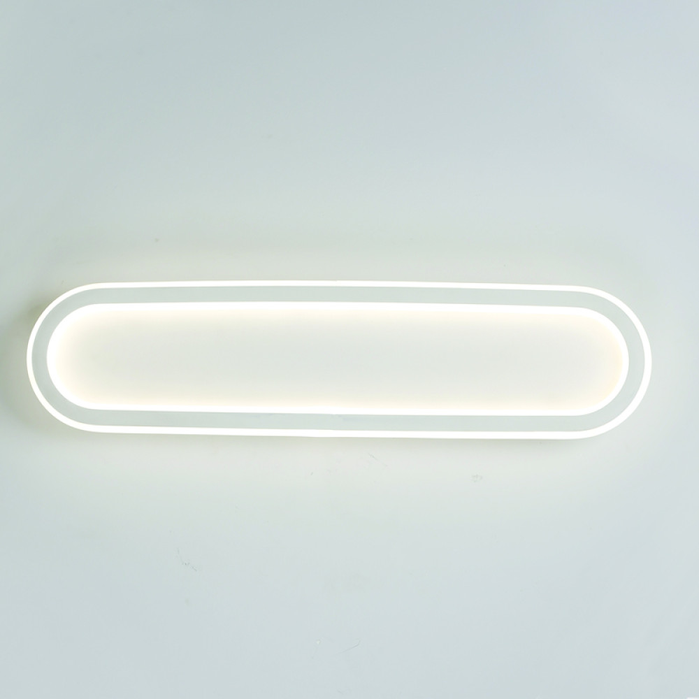 ΟΡΟΦΗΣ Φ/Σ LED 33W DIM CCT 3300LM SOLO ΜΕΤΑΛΛΙΚΟ ΛΕΥΚΟ IP20 57X14X6CM