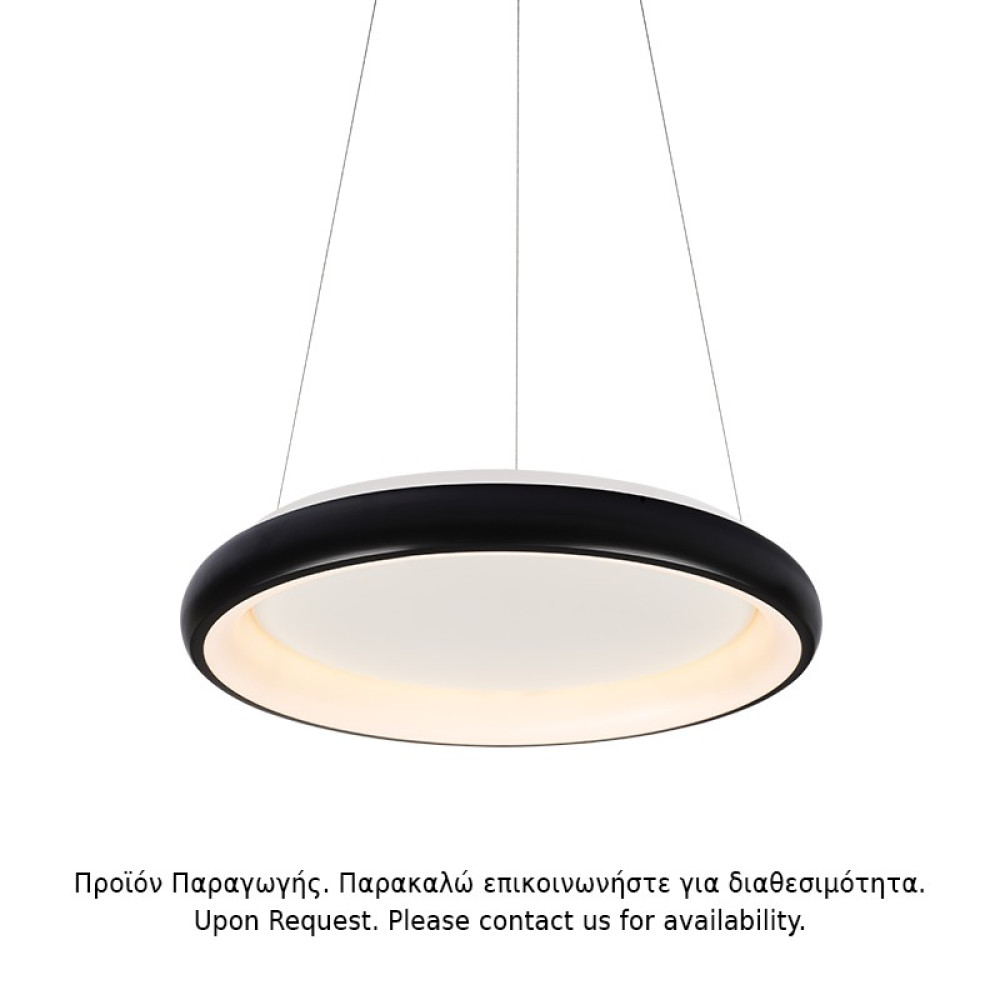 ΚΡΕΜΑΣΤΟ Φ/Σ LED 45W DIMMER CCT 3600LM ΜΑΥΡΟ ΜΕΤΑΛΛΙΚΟ D61XH120CM DIANA