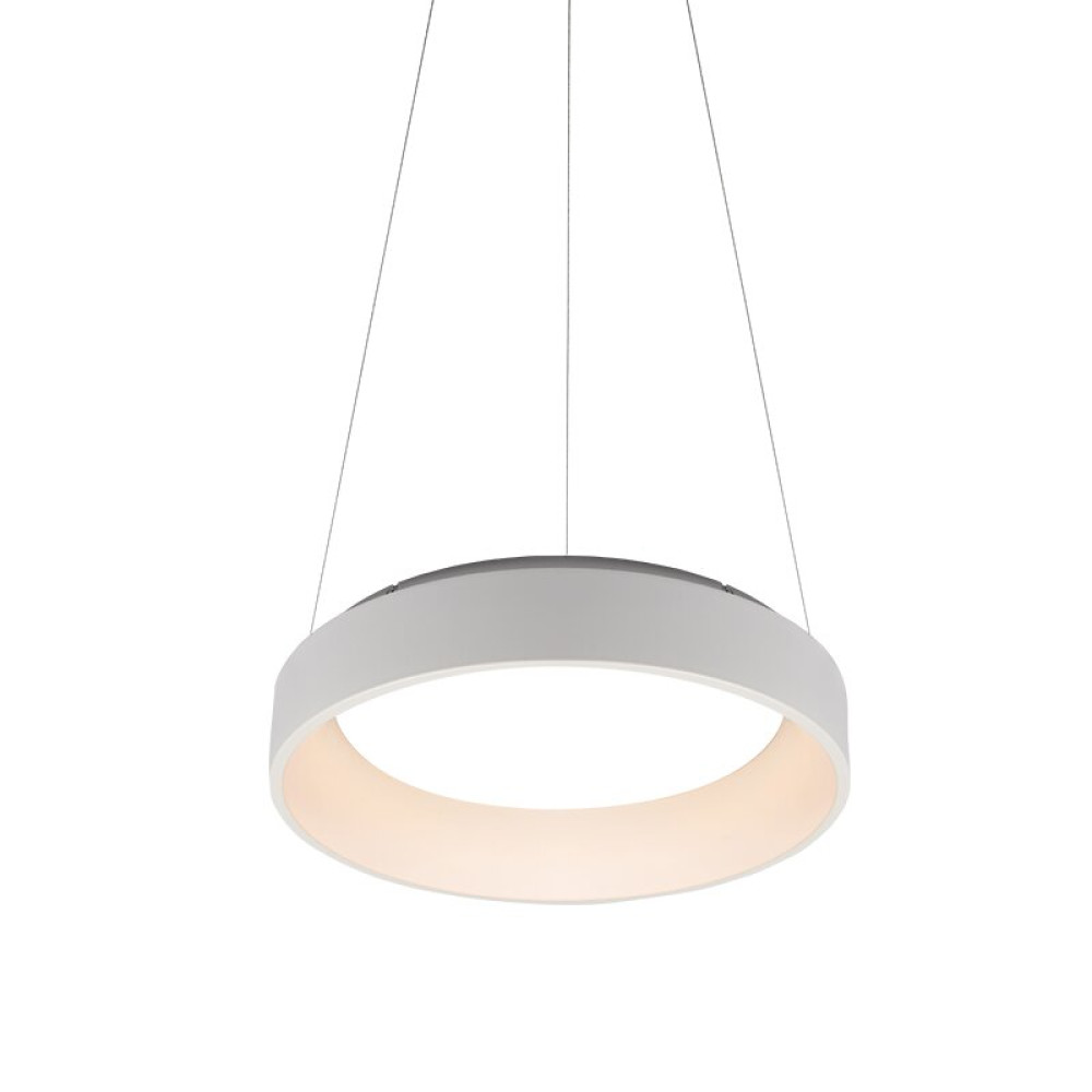 NETTO ΦΩΤΙΣΤΙΚΟ ΚΡΕΜΑΣΤΟ ΛΕΥΚΟ ΜΑΤ ΜΕΤΑΛΛΙΚΟ LED 48W 3000K 2630Lm IP20 Φ600Χ1200mm