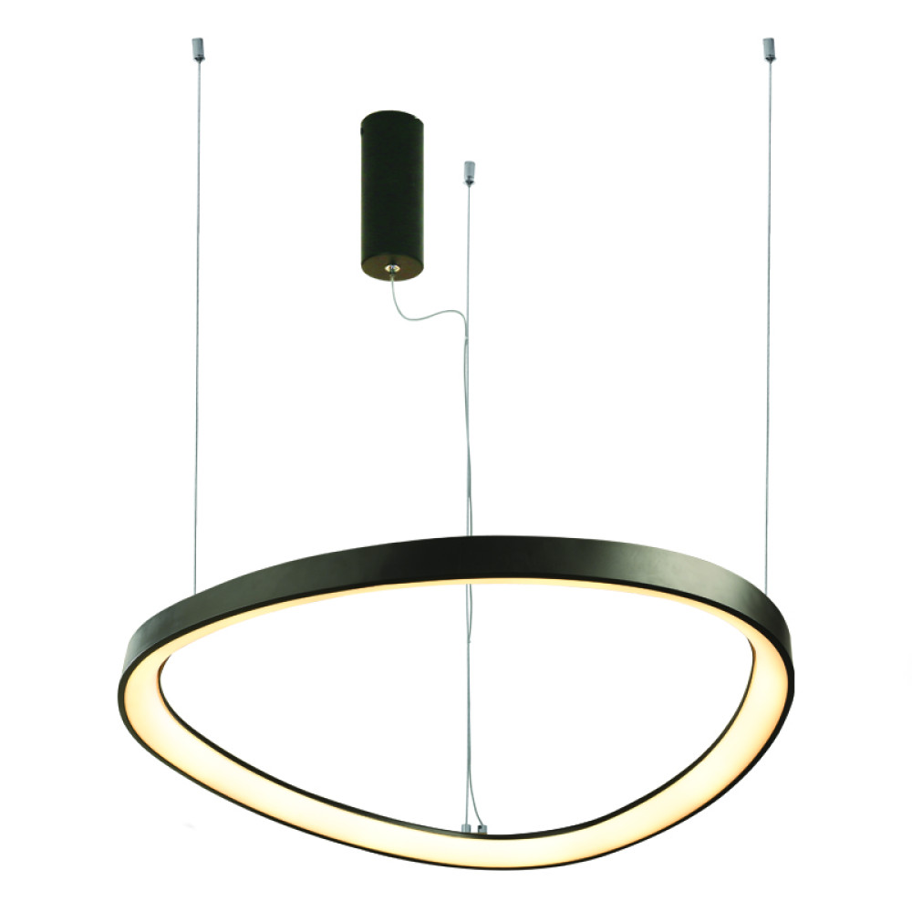 HARMONY-ΦΩΤΙΣΤΙΚΟ ΚΡΕΜΑΣΤΟ ΜΑΥΡΟ ΜΑΤ ΑΛΟΥΜΙΝΙΟΥ LED SMD 33W CCT 3000LM IP20 Φ400Χ1200ΜΜ