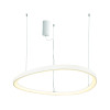 HARMONY-ΦΩΤΙΣΤΙΚΟ ΚΡΕΜΑΣΤΟ ΛΕΥΚΟ ΑΛΟΥΜΙΝΙΟΥ LED SMD 44W CCT 4670LM IP20 Φ600Χ1200ΜΜ