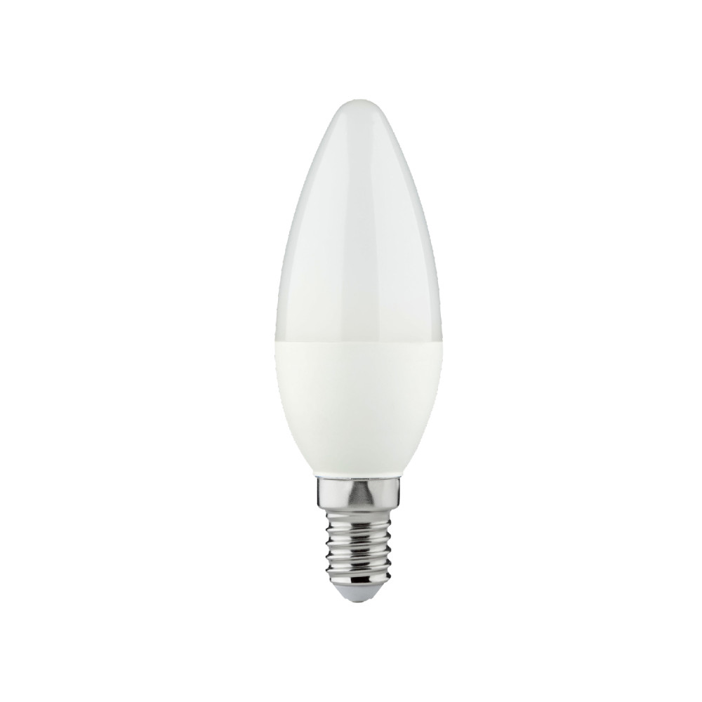 LED SMD C35 6,5W 3000K 240° 198-250V AC 806LM RA80 1xE14 2YEARS ΓΑΛΑΚΤΕΡΟ 35x102mm