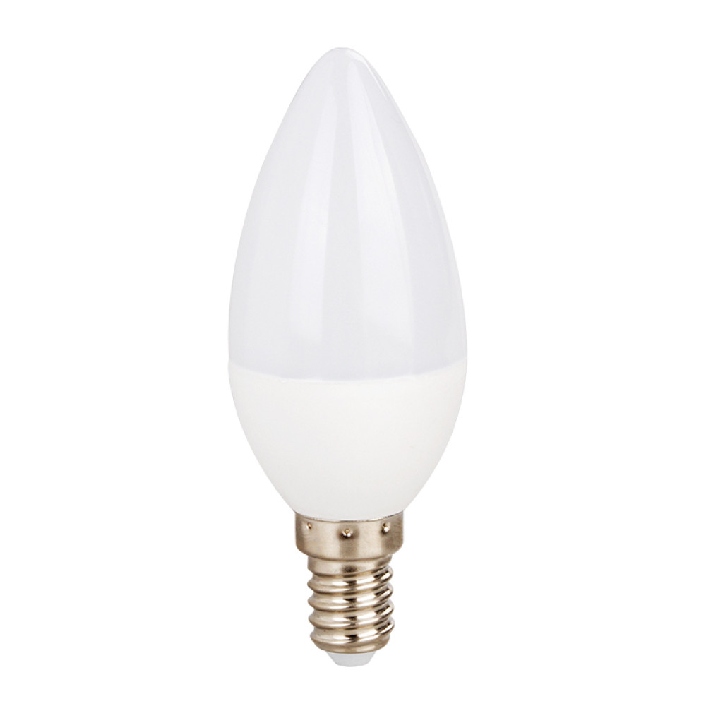 LED SMD  DIM C37 5W 230V AC 360LM RA80 30000HRS 180° 1xE14
