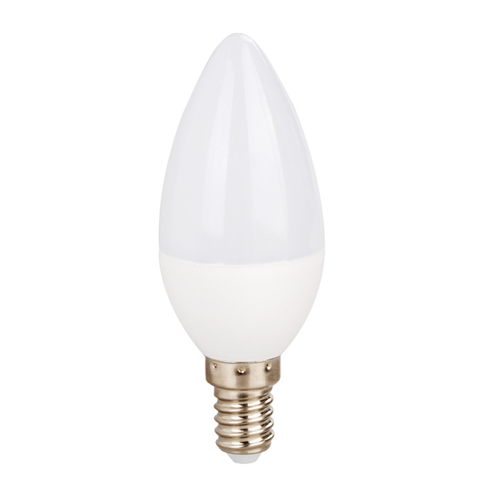 LED SMD C37 8W 4000K 230V AC 740LM RA80 30000HRS 200° 1xE14