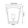 ΦΩΤΙΣΤΙΚΟ 150cm  ΓΙΑ ΜΟΝΟ ΛΑΜΠΤΗΡΑ LED Τ8 230V