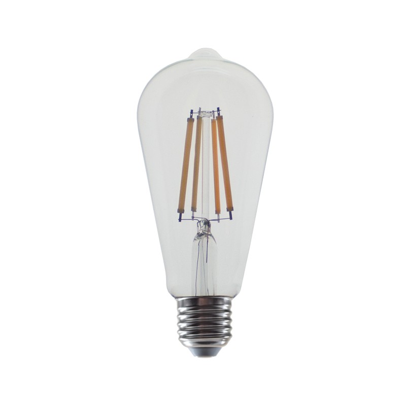FILAMENT LED  ST64 10W 2700K 230V AC 1220LM RA80 30000HRS 360° 1xE27