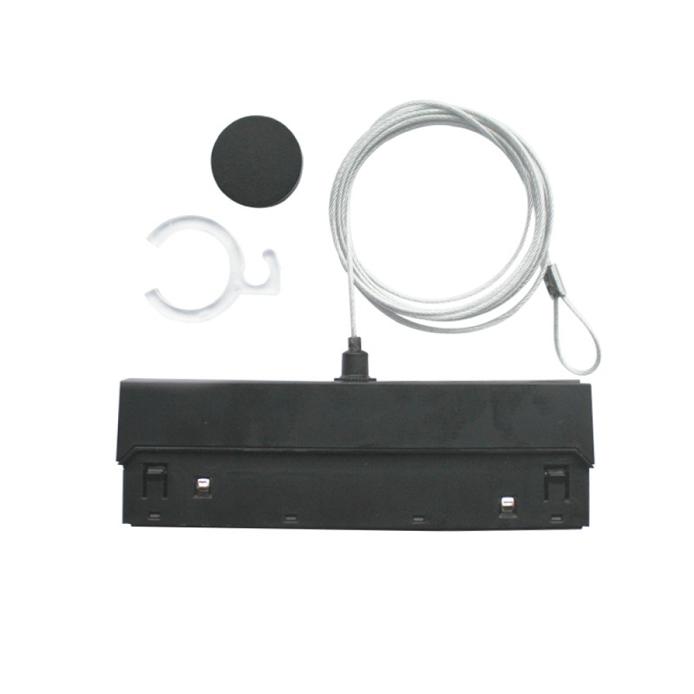 KIT ΕΓΚΑΤΑΣΤΑΣΗΣ ΓΙΑ COSMO20*B &amp; COSMO40*B ΜΑΥΡΟΣ ΜΑΤ ΜΑΓΝΗΤΙΚΟΣ ΑΝΤΑΠΤΟΡΑΣ &amp; 2M AΤΣΑΛΙΝΗ NTIZA ME ΚΛΙΠ