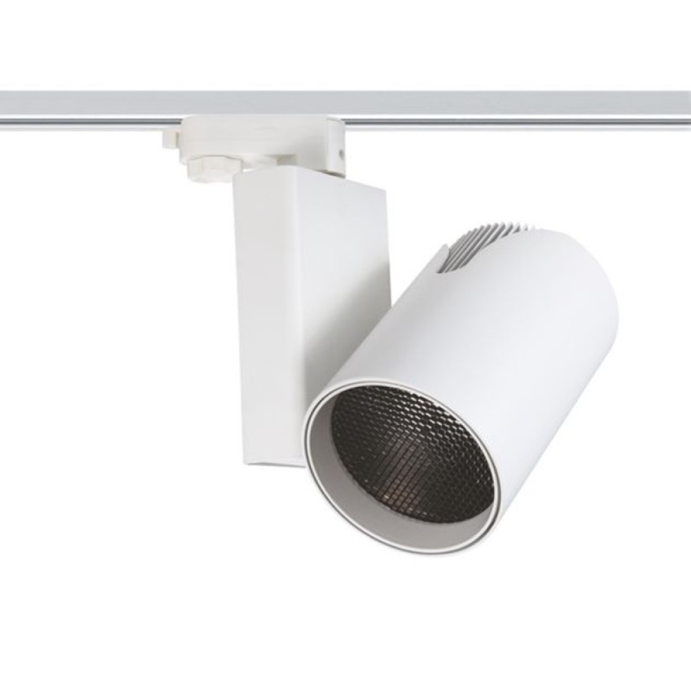 WHITE LED COB ΦΩΤΙΣΤΙΚΟ ΡΑΓΑΣ 35W 4.000K 4 ΣΥΡΜΑΤΑ 24° 2570LM 230V AC Ra80