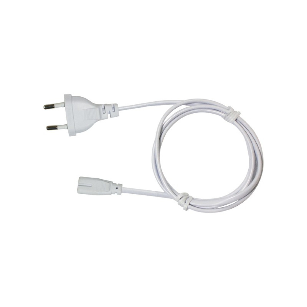 DAPO ΚΑΛΩΔΙΟ ΤΡΟΦΟΔΟΣΙΑΣ 1,2m ΜΕ ΒΥΣΜΑ 2 PIN 0.5mm²