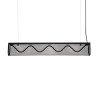 NETTO ΦΩΤΙΣΤΙΚΟ ΚΡΕΜΑΣΤΟ ΜΑΥΡΟ ΜΕΤΑΛΛΙΚΟ LED 11W 3000K 1180Lm IP20 800Χ1100mm