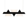 NETTO ΦΩΤΙΣΤΙΚΟ ΚΡΕΜΑΣΤΟ ΜΑΥΡΟ ΜΕΤΑΛΛΙΚΟ LED 18W 3000K 1960Lm IP20 1000Χ1200mm