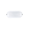 LED PC WHITE WALL LUMINAIRE 230V AC IP65 10W 900lm 3000K 110° Ra80
