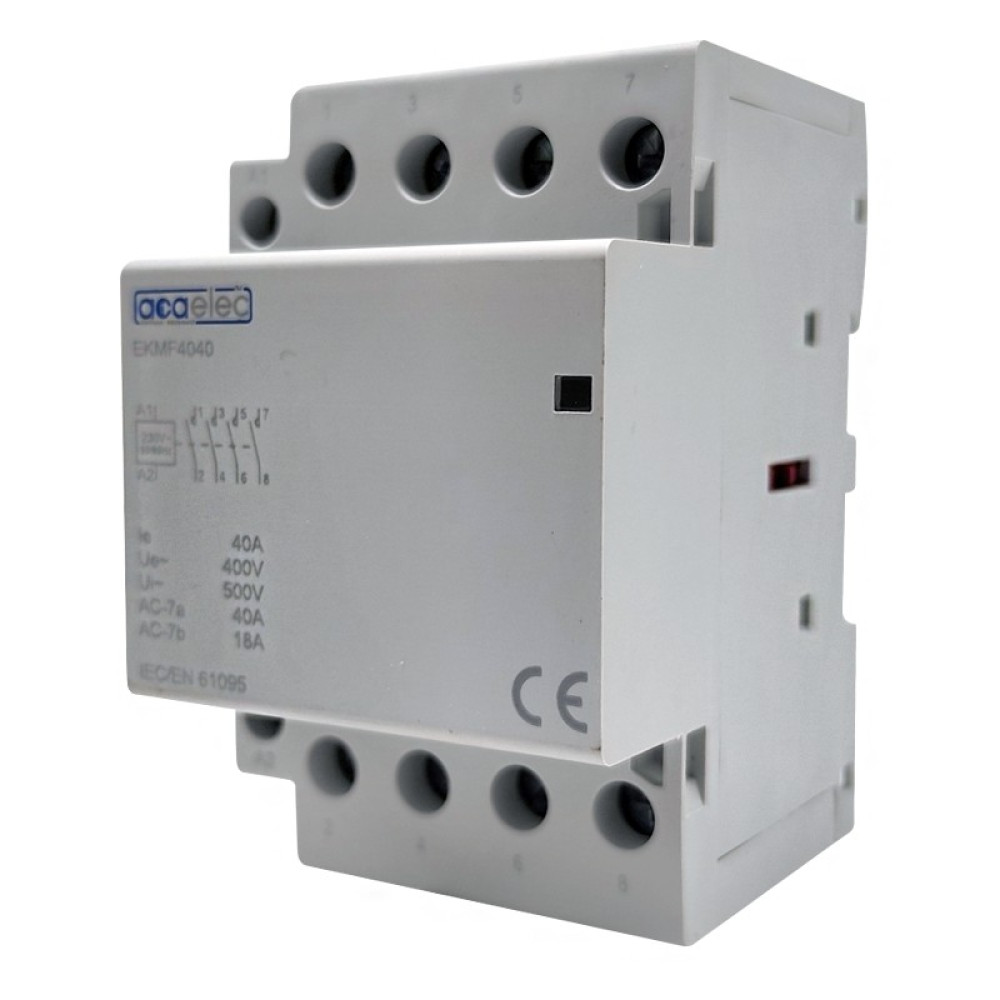 CONTACTOR 40A 4NO 230V 3M