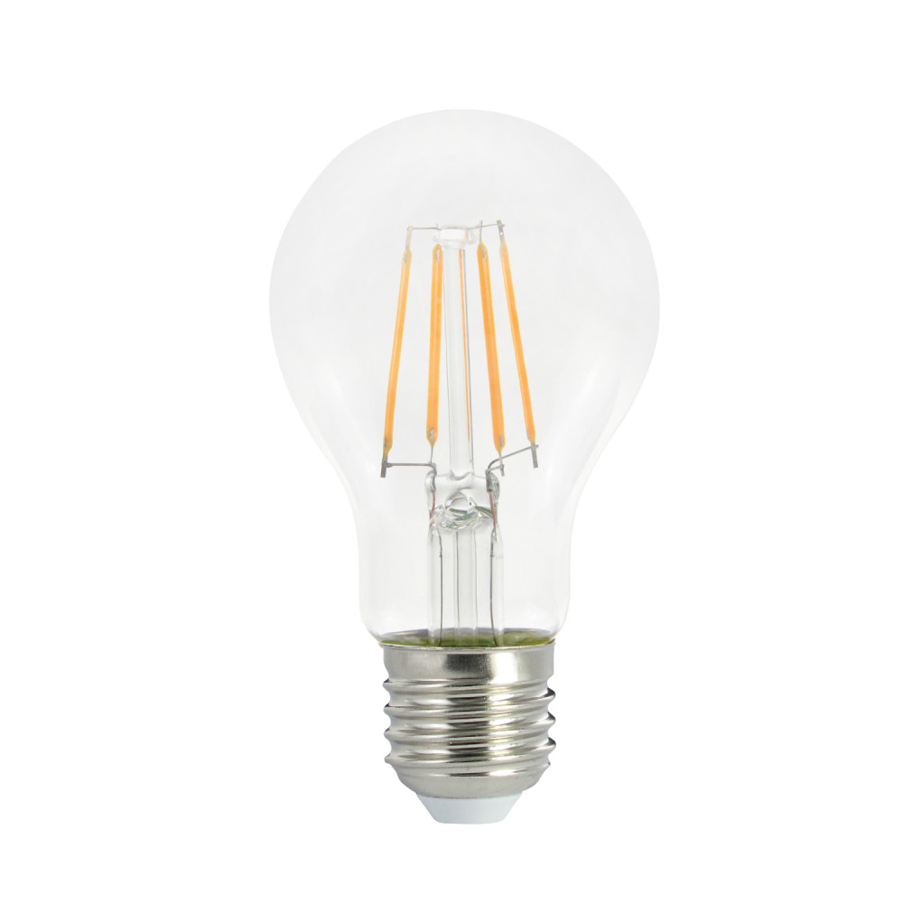 LED  FILAMENT A60 10,5W 2700K 360° 198-250V AC 1521LM RA80 E27 2YEARS ΔΙΑΦΑΝΟ 108X60mm