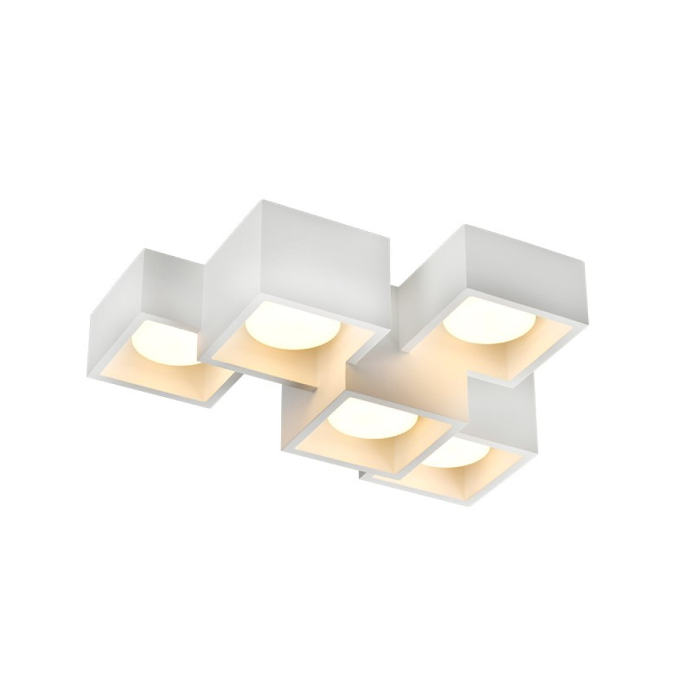 ΓΥΨΙΝΟ 5 ΤΕΤΡΑΓΩΝA Φ/Σ ΟΡΟΦΗΣ ΦΥΣΙΚΟ 370*270*150 GENI 5*GX53