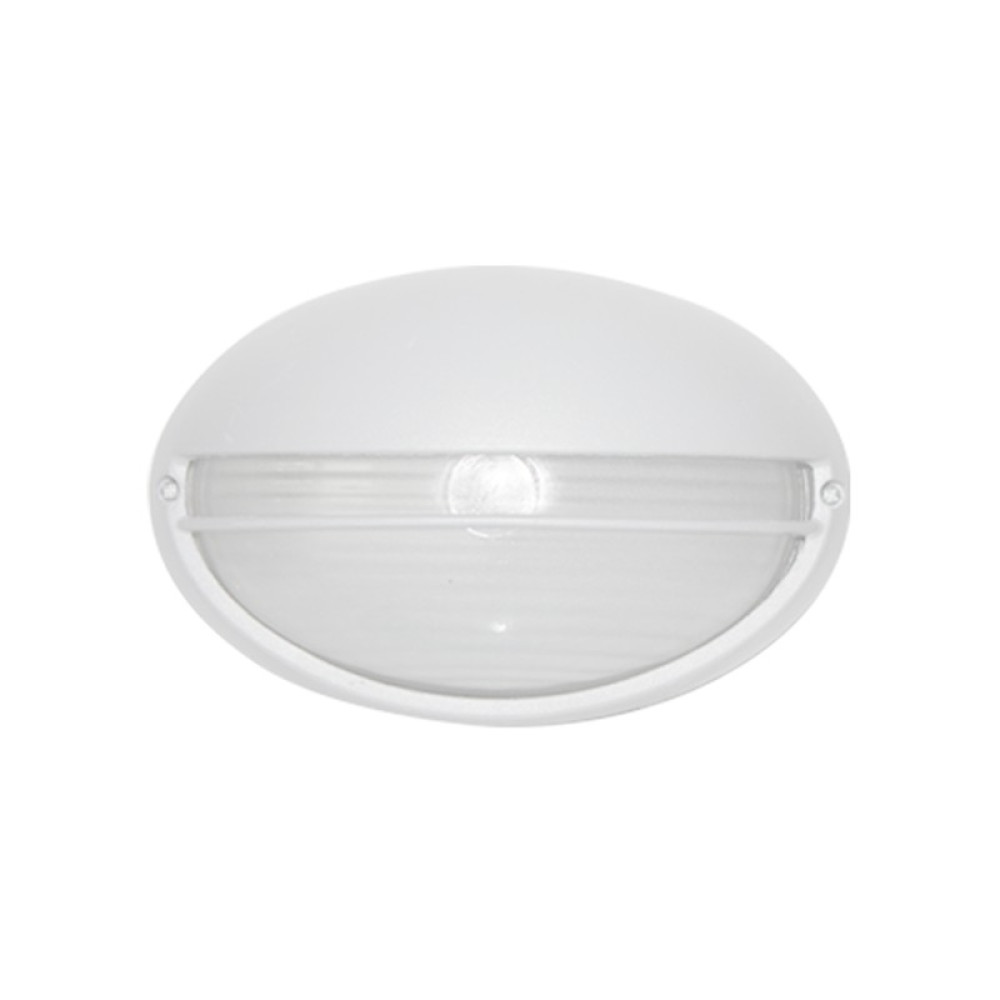 ΑΠΛΙΚΑ ΟΒΑΛ 21,5cm ΜΕ ΚΑΛΥΜΜΑ ΛΕΥΚΗ RaL C3619M