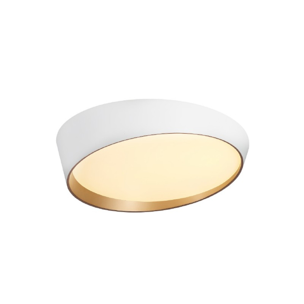 Φ/Σ ΟΡΟΦΗΣ LED 32W 2500LM CCT IP20  ΛΕΥΚΟ ΜΕΤΑΛΛΙΚΟ + ΑΚΡΥΛΙΚΟ
 FEEDO