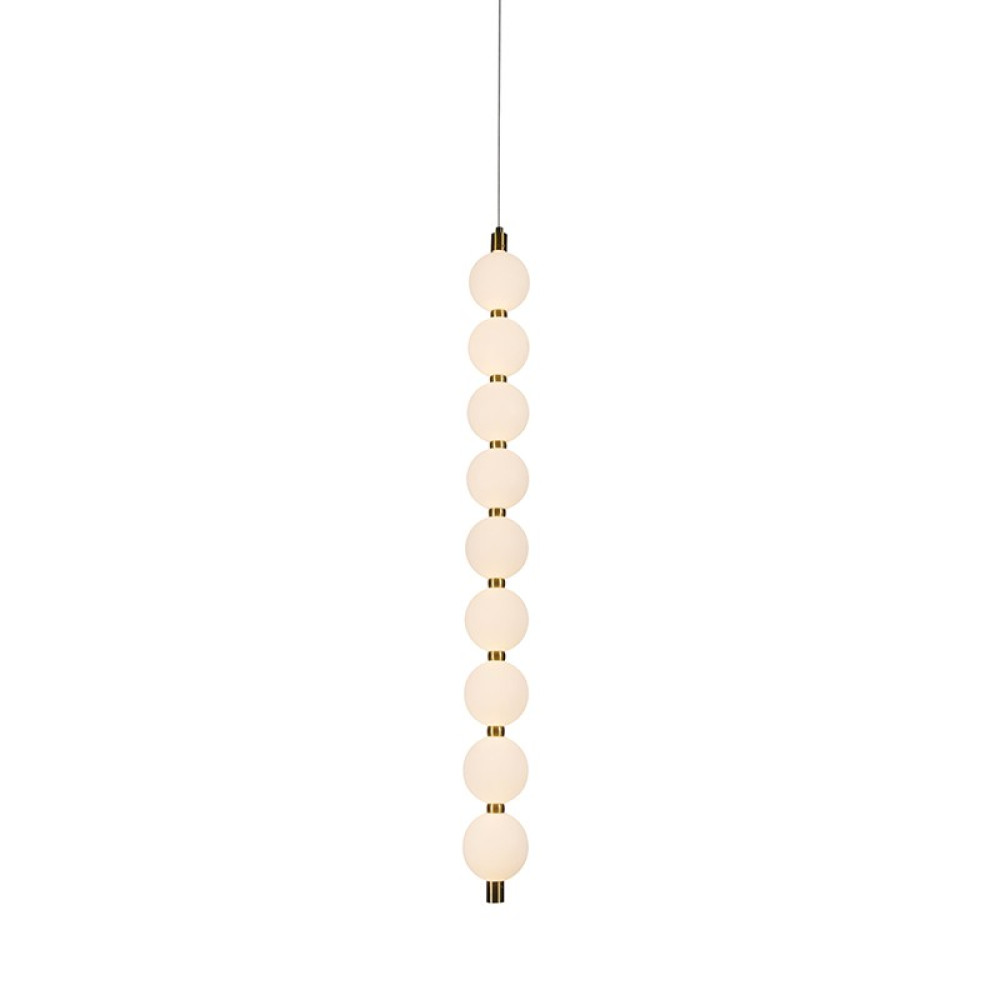 ΚΡΕΜΑΣΤΟ Φ/Σ  LED 14W 1050LM 3000K IP20 ΧΡΥΣΟ ΑΛΟΥΜΙΝΙΟ + ΑΚΡΥΛΙΚΟ