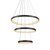 HARMONY-ΦΩΤΙΣΤΙΚΟ ΚΡΕΜΑΣΤΟ ΜΑΥΡΟ ΑΛΟΥΜΙΝΙΟΥ LED SMD 60W CCT 4800LM IP20 Φ800X1500MM