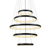 HARMONY-ΦΩΤΙΣΤΙΚΟ ΚΡΕΜΑΣΤΟ ΜΑΥΡΟ ΑΛΟΥΜΙΝΙΟΥ LED SMD 80W CCT 6400LM IP20 Φ800X1900MM