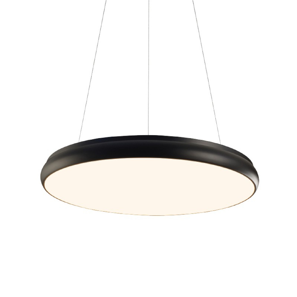 ΚΡΕΜΑΣΤΟ Φ/Σ LED 32W 2560LM  ΜΑΥΡΟ ΜΕΤ/ΚΟ D40XH8CM KALLISTA