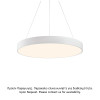 ΚΡΕΜΑΣΤΟ Φ/Σ LED 100W 9500LM CCT ΛΕΥΚΟ ΜΕΤ/ΚΟ D100XH120CM OPTIMUS